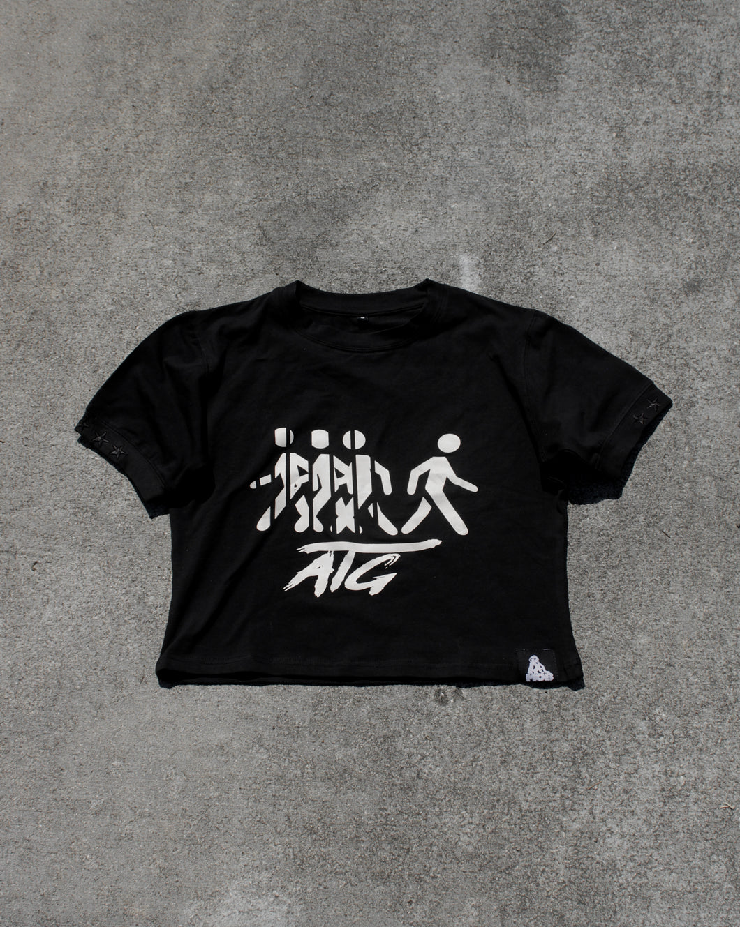 “ATG” Women’s Crop-top tee