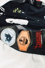 Load image into Gallery viewer, Carolina Varsity Jacket "Diamond Black"
