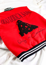 Load image into Gallery viewer, Carolina Varsity Jacket "Rich Red"
